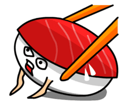 Red Tuna Nigiri Sushi sticker #1225839