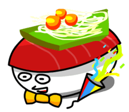 Red Tuna Nigiri Sushi sticker #1225841
