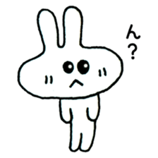 Hey rabbit! Is that right? sticker #1226172