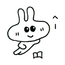 Hey rabbit! Is that right? sticker #1226180