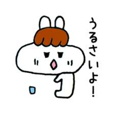 Hey rabbit! Is that right? sticker #1226191