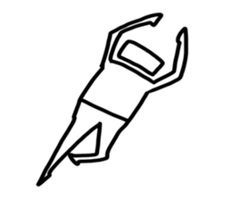 2nd simple human sticker #1226246