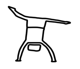 2nd simple human sticker #1226248