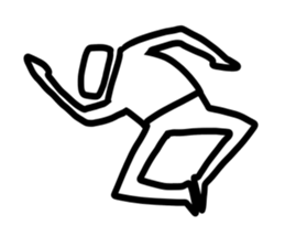 2nd simple human sticker #1226250