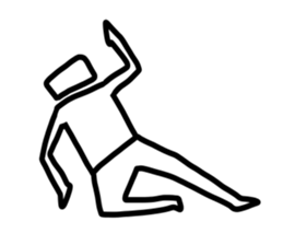 2nd simple human sticker #1226252