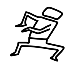 2nd simple human sticker #1226254