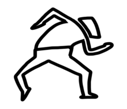 2nd simple human sticker #1226258