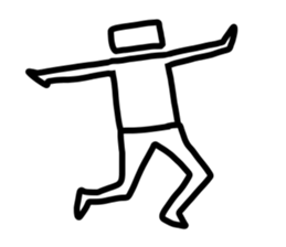 2nd simple human sticker #1226262