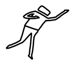 2nd simple human sticker #1226266