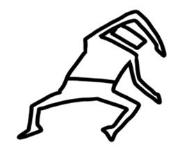 2nd simple human sticker #1226267