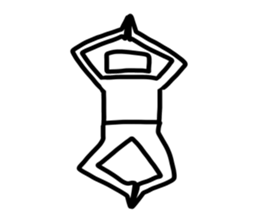 2nd simple human sticker #1226268