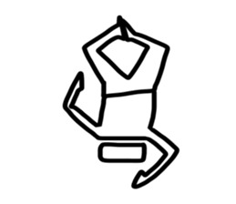 2nd simple human sticker #1226270