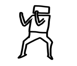 2nd simple human sticker #1226274