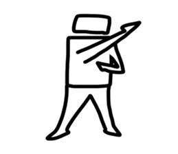 2nd simple human sticker #1226277