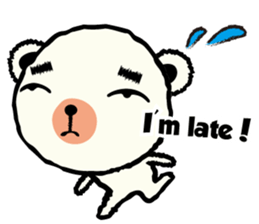 Lazy Bear-2 sticker #1226445