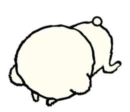 Lazy Bear-2 sticker #1226446