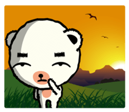 Lazy Bear-2 sticker #1226450