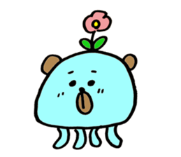 BEAR JELLYFISH sticker #1226647