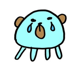 BEAR JELLYFISH sticker #1226659