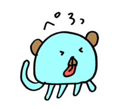 BEAR JELLYFISH sticker #1226663