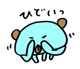 BEAR JELLYFISH sticker #1226676