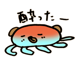 BEAR JELLYFISH sticker #1226678