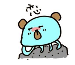 BEAR JELLYFISH sticker #1226680