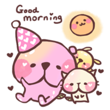 Peach Bear sticker #1227045