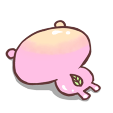 Peach Bear sticker #1227054