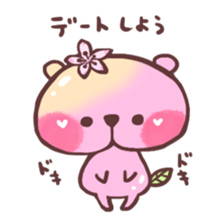 Peach Bear sticker #1227062