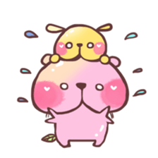 Peach Bear sticker #1227067
