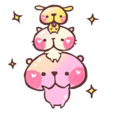 Peach Bear sticker #1227069