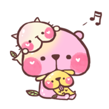 Peach Bear sticker #1227071