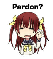 Impudent girl sticker #1227098