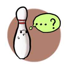 Let's enjoy bowling! sticker #1227485