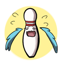 Let's enjoy bowling! sticker #1227506