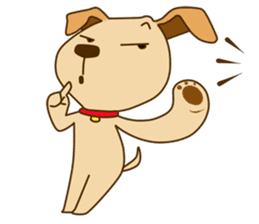 Dog KiKu sticker #1227646