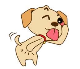 Dog KiKu sticker #1227651