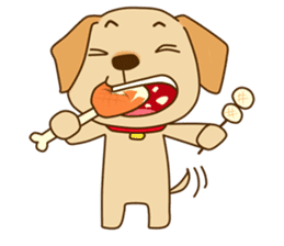Dog KiKu sticker #1227660