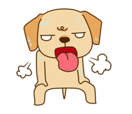 Dog KiKu sticker #1227663