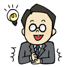 Office worker Kobinosuke sticker #1227746