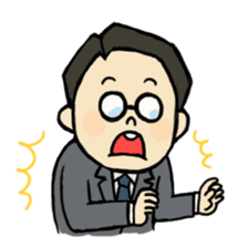 Office worker Kobinosuke sticker #1227747