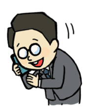 Office worker Kobinosuke sticker #1227750