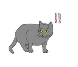 Cats of the Edo era. sticker #1227930