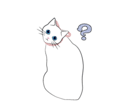 Cats of the Edo era. sticker #1227931