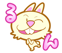 The feeling of a rabbit sticker #1228172