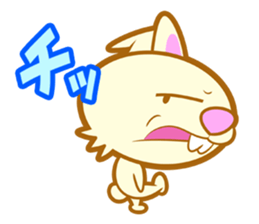 The feeling of a rabbit sticker #1228185