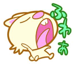 The feeling of a rabbit sticker #1228195