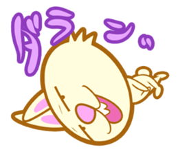 The feeling of a rabbit sticker #1228197