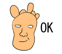 Mr. foot sticker #1228488